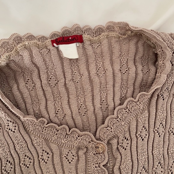 Beige cardigan - Picture 1 of 2